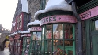 Honeydukes and Zonkos Store Tour The Wizarding World of Harry Potter at Islands of Adventure [upl. by Annahsed233]