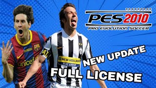 How to download ppsspp games pes 2010 original iso kamera fix cursor name new update full license [upl. by Aissatsan]