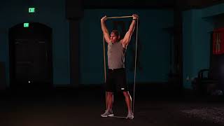 Overhead Squat Resistance Bands [upl. by Ailefo]