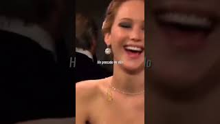 JENNIFER LAWRENCE y su momentazo junto a JACK NICHOLSON en la gala de los premios Oscar de 2013 [upl. by Baoj105]