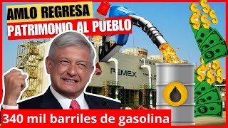 🚨AMLO CUMPLE PROMESA🚨 REFINERÍA OLMECA YA PRODUCE GASOLINA [upl. by Coad]