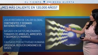 ¿Es julio el mes más caliente en 120000 años [upl. by Nnaarat]