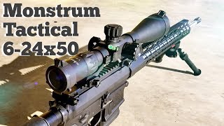 Monstrum tactical 624x50 first impression Vortex crossfire 624x50 [upl. by Nagiam546]