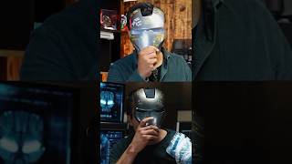 Metal Ironman suit  Faceplate Only🔥 ironmancosplay ironmansuit metal3dprinting [upl. by Nivak]