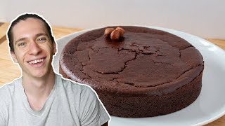 Gâteau Fondant ChocolatNoisette Sans Beurre Sans Gluten [upl. by Carleen]