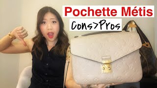 LV Pochette Metis PROS amp CONS  Empreinte Leather Functional 1 Year Review  luxuryinModeration [upl. by Aneerol173]