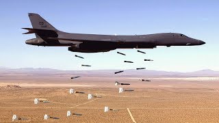 Stunning Video of B1 Lancer in Action • Takeoff amp Landing Training Footage [upl. by Jermyn]