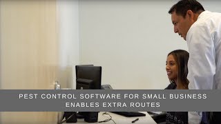 Pest Control Software For Small Business Enables Extra Routes [upl. by Eissed]