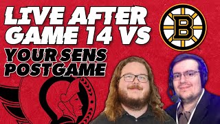 Can the Senators Win on the Road in Boston  Nov 9 2024  Game Over Ottawa [upl. by Fonsie699]