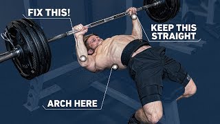 How To Get A Huge Bench Press with Perfect Technique [upl. by Uzzial]