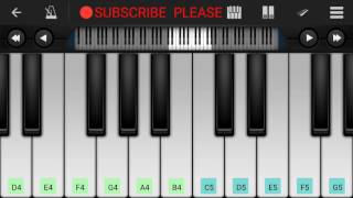 Samjhawan Piano  Arijit Singh   Mobile Perfect piano tutorial [upl. by Geithner]