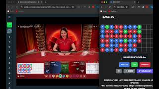 AI Baccarat Prediction WON 600 in 15 minutes [upl. by Dnomyaw]