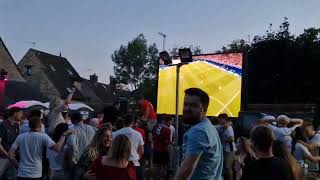 Cole Palmers Equaliser  England vs Spain  Crowd Reaction  Euros Final 2024  Beekeepers Witney [upl. by Daphie]