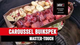 buikspek van het carrousel spit op je barbecue [upl. by Nerissa308]