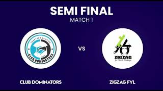 Kulhudhuffushi Championship 2024  Highlights Semi final 1  ℂ𝕃𝕌𝔹 𝔻𝕆𝕄𝕀ℕ𝔸𝕋𝕆ℝ𝕊 2  1 ZIGZAG [upl. by Shirk]