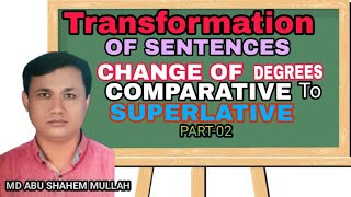 Transformation of sentences part2SSCHSCfahadenglishacademy [upl. by Attekram]