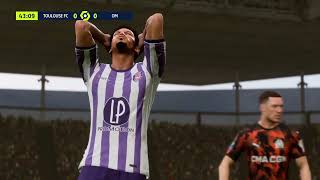 Gameplay FC 24  Toulouse  Olympique de Marseille  Ligue 1  20242025 [upl. by Evoy]