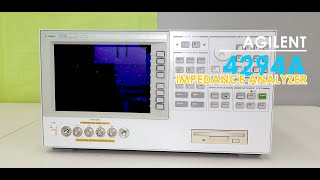 임피던스 분석기 이란 feat AGILENT  애질런트 4294A  Impedance Analyzer [upl. by Kenlay]