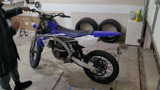 2015 Yz 450 with FMF exhaust [upl. by Dolli]