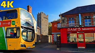 Leixlip Town Ireland 4K Walking Tour October 2023 [upl. by Eelrebma]