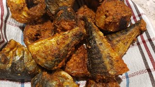 deep fried mackerel recipe [upl. by Bentlee]