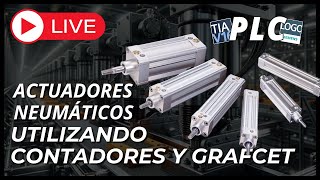 Actuadores Neumaticos Utilizando Contadores y Grafcet [upl. by Bengt]