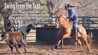 Swing From the Seat Team Roping Tip [upl. by Elwin359]