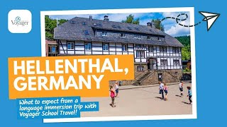 German Language Adventure at Hellenthal  Voyager School Travel [upl. by Yerak]