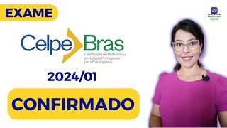 Exame CelpeBras 20241 informações [upl. by Lehman]