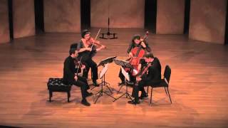 Brentano String Quartet Plays Beethoven Op 130 1st movement [upl. by Aissak595]