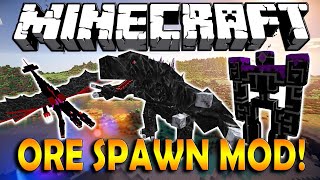 MINECRAFT ORESPAWN MOD part 2 [upl. by Issi]