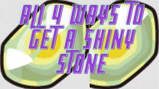 All 4 ways How to get a shiny stone Brilliant Diamond Shining Pearl BDSP [upl. by Aifos]