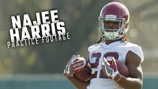 Watch Najee Harris and the Alabama running backs during day 1 of fall camp [upl. by Atter]