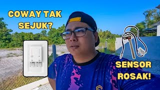 Cara Tukar Sensor Air Sejuk Coway Villaem  Lampu Biru Berkelipkelip [upl. by Baldwin203]