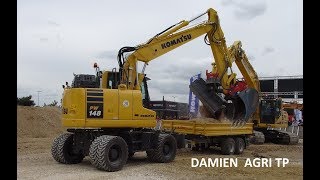 INTERMAT 2018  Démo Komatsu show [upl. by Aleusnoc287]