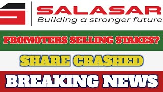 Salasar Techno Share News  Salasar Techno share Price  Salasar Techno Share Latest News [upl. by Dorie965]