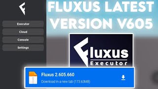 roblox fluxus mobile executor latest version released  download link 🪀 [upl. by Id]