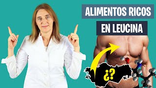 Los ALIMENTOS más RICOS en LEUCINA  Así la leucina te ayuda a mejorar músculo  Nutrición deportiva [upl. by Nepsa833]