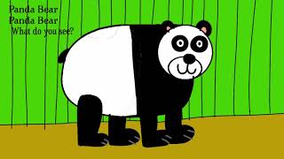 Panda bear panda bear what do you see  Animated Childrens Books  Kids Books Read Aloud [upl. by Kramal186]