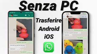 Gratis ufficialmente Da Android ad iPhone 16 Senza Perdere I Dati e Senza PC [upl. by Drusilla327]