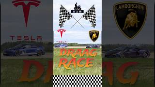 Tesla plaid Vs Lamborghini revuelto 😈🗿🗿shorts draceracing tesla [upl. by Haleemak]