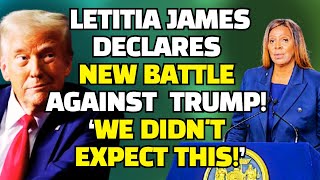 Letitia James Declares NEW BATTLE Against PresidentElect Trump [upl. by Orimar]