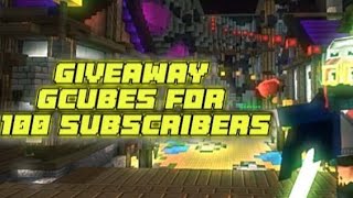 I Giveaway GCUBES🤯🤑 In 100 Subscribes  No Clickbait 100  Special For Blockman Go [upl. by Ykcin]