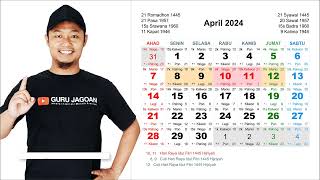 Kalender April 2024 [upl. by Giarla]