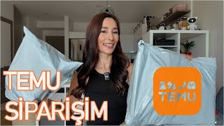 TEMU SİPARİŞİM  ALIŞVERİŞ VE İADE SÜRECİ NASIL [upl. by Elicia]