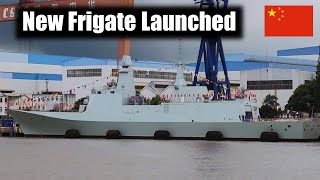 China Launches New Type 054B Frigate  More Are Coming [upl. by Ewer]