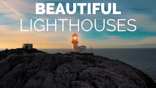 10 Most Beautiful Lighthouses in the World  Travel Video [upl. by Rennane]