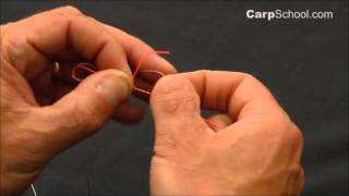 How to tie a back to back Blood Knot or Double Blood Knot [upl. by Dnalkrik]