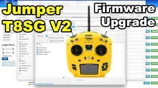 Jumper T8SG V2 Plus DeviationTX Firmware upgrade Mac Windows [upl. by Nahgeam]