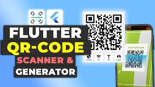 Flutter QRCode Generator amp Scanner Tutorial  Barcode and QRCode Generation and Scanning Flutter App [upl. by Bettencourt97]